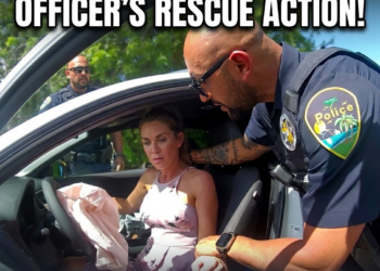 Lady Refuses To Get Out Of Her Car, Ends Badly