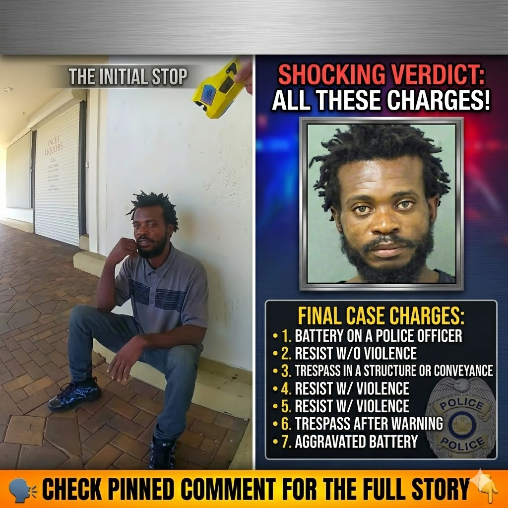 Man Shoots Cop With Stolen Taser After Being Trespassed From Publix