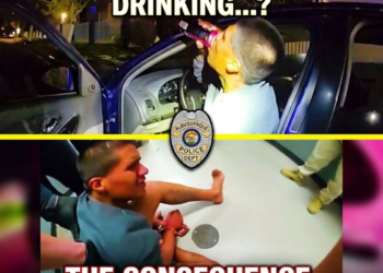 When You Drink & Drive in Front of the Police
