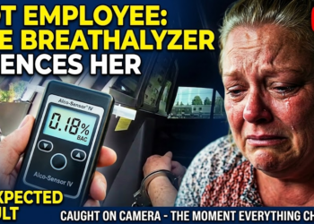 The Moment a Breathalyzer Silences This DOT Employee