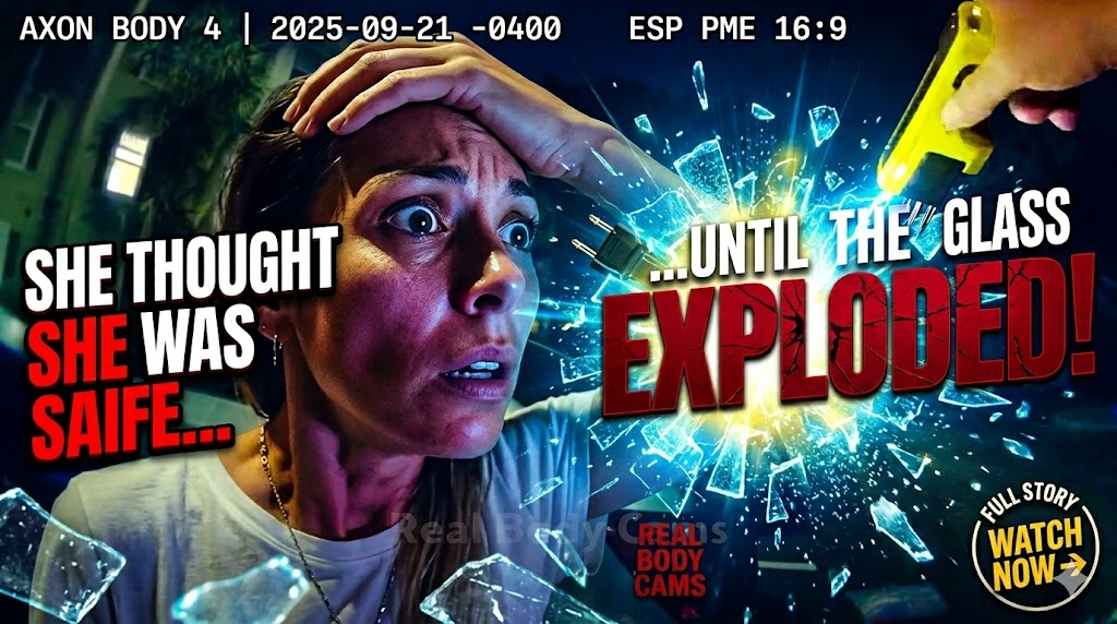 She Thought She Was Safe… Until The Glass EXPLODED