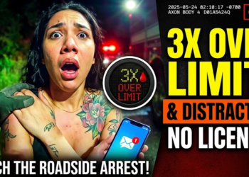 Unlicensed, 3x Over Limit & Distracted Driving