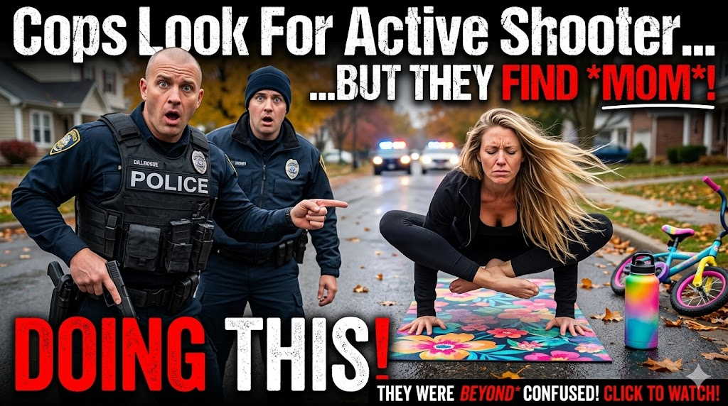 Cops Hunt Active Shooter, Find Mom Doing THIS Instead